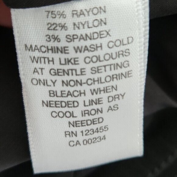 LORD & TAYLOR | Stretchable skirt pencil black sz 16W - Picture 4 of 4